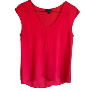 J. Crew Women's Red Sleeveless Top size 6